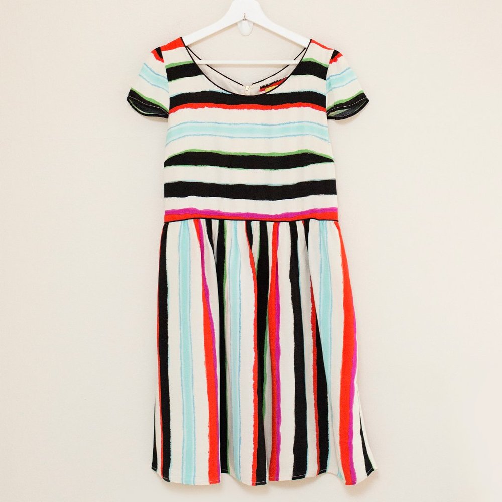 Anthropologie Maeve Peralta Striped Dress 10